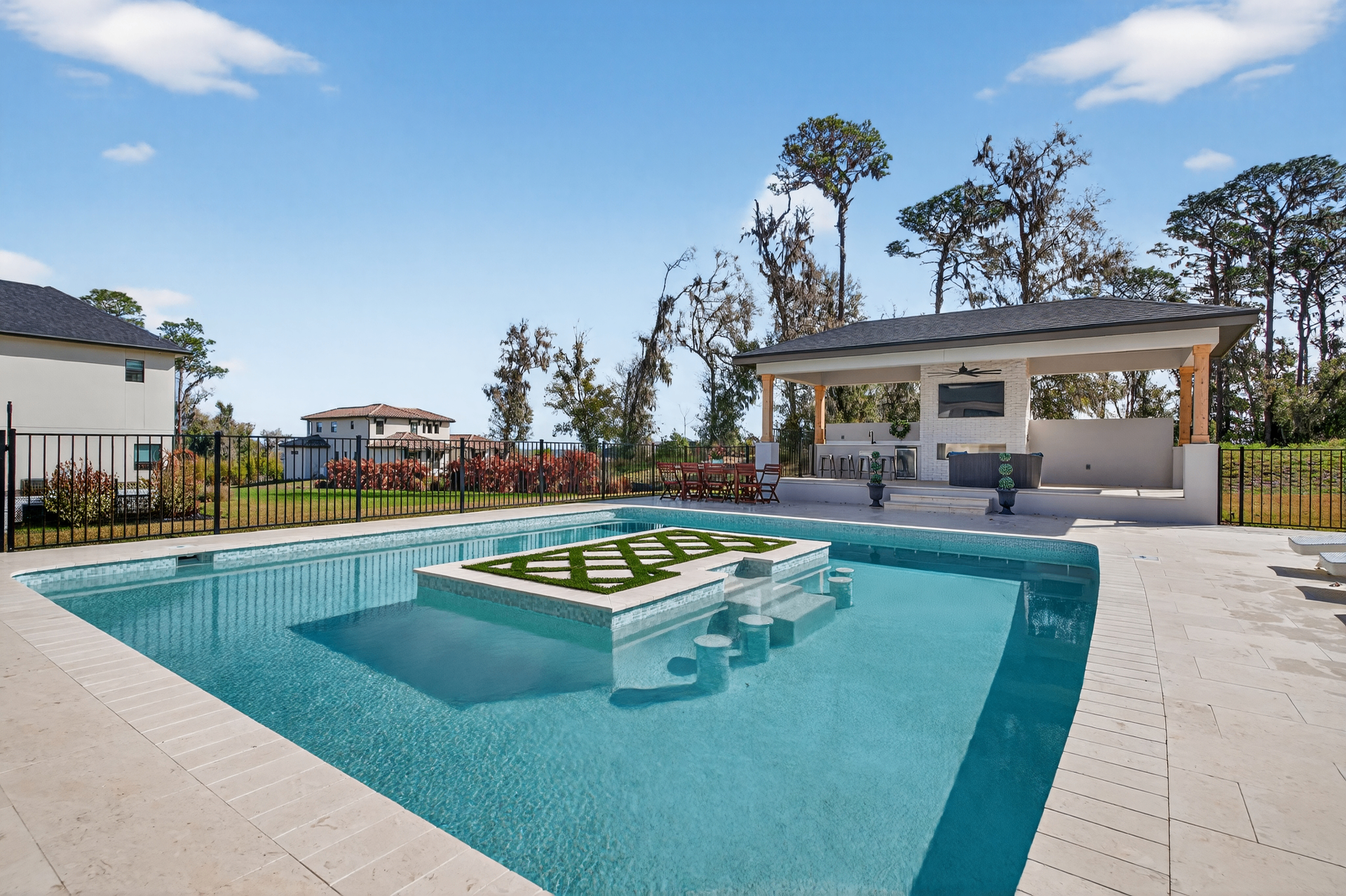Caribbean Pools pool construction project